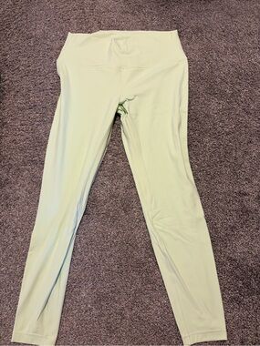 lululemon athletica Light Green Leggings
